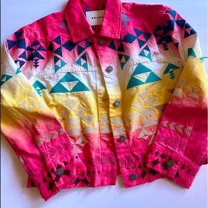 Women’s never worn jean jacket.